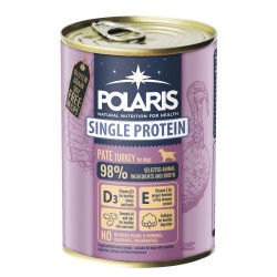 Šunų konservai Polaris Single Protein Paté su kalakutiena, 400 g Šunų konservai Polaris Single Protein Paté su kalakutiena, 400 g