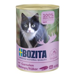 Konservai katėms Bozita Cat paté paštetas su krevetėmis, 400g Konservai katėms Bozita Cat paté paštetas su krevetėmis, 400g