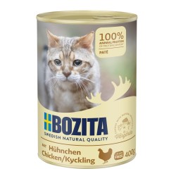 Konservai katėms Bozita Cat paté paštetas su vištiena, 400g Konservai katėms Bozita Cat paté paštetas su vištiena, 400g