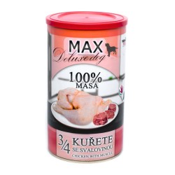 MAX Deluxe 3/4 vištiena su raumenimis 1200 g MAX Deluxe 3/4 vištiena su raumenimis 1200 g