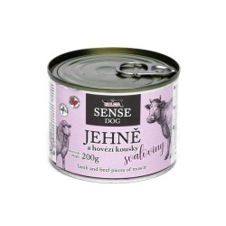 FALCO SENSE DOG ėriena ir su jautiena raumenų gabalėliai skardine 200 g FALCO SENSE DOG ėriena ir su jautiena raumenų gabalėliai skardine 200 g