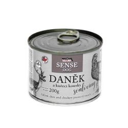 FALCO SENSE DOG pūdymas viščiukas raumenų skardine 200 g FALCO SENSE DOG pūdymas viščiukas raumenų skardine 200 g