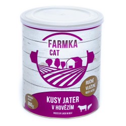 FARMKA cat su kepenomis skardine 800 g FARMKA cat su kepenomis skardine 800 g