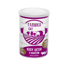 FARMKA cat su kepenomis skardine 400 g FARMKA cat su kepenomis skardine 400 g