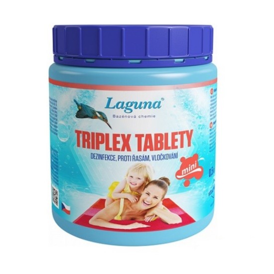 Tabletės baseinams Laguna Triplex tablety Mini, 0.5 kg