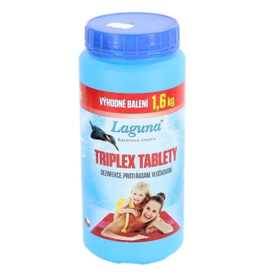 Tabletės baseinams Laguna Triplex, 1.6 kg