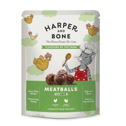 Harper and Bone Cat fours farms maišelis 85 g Harper and Bone Cat fours farms maišelis 85 g