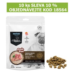TAPAS Užkandis dog Vištiena Su Kalakutu GF 150 g TAPAS Užkandis dog Vištiena Su Kalakutu GF 150 g