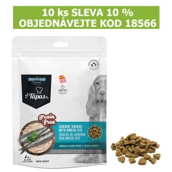 TAPAS Užkandis dog Sardinės su Omega GF 150 g TAPAS Užkandis dog Sardinės su Omega GF 150 g