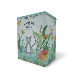 Metalinis pašaro konteineris Harper and Bone, žalias