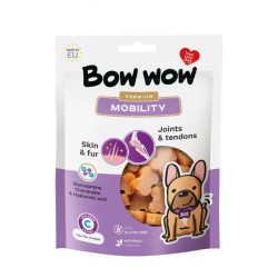 Skanėstai šunims BOW WOW Premium Mobility sąnarių palaikymui, 60 g Skanėstai šunims BOW WOW Premium Mobility sąnarių palaikymui, 60 g