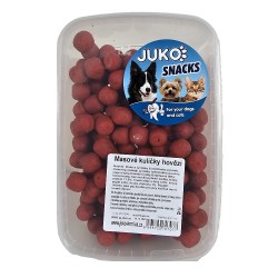 Mėsa rutuliukai su jautiena JUKO Užkandžiai skardine 600 g