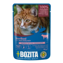 Konservai katėms Bozita Cat Sterilised su jautiena, 85 g Konservai katėms Bozita Cat Sterilised su jautiena, 85 g