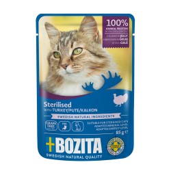 Konservai katėms Bozita Cat Sterilised su kalakutiena, 85g Konservai katėms Bozita Cat Sterilised su kalakutiena, 85g