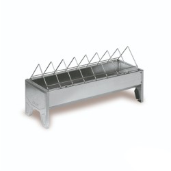 Metalinis tiektuvas su kojelėmis didelė talpa 50 cm Metalinis tiektuvas su kojelėmis didelė talpa 50 cm