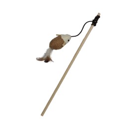 Meškere dėlionė natūrali su pele 40 cm Meškere dėlionė natūrali su pele 40 cm
