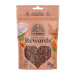 Rewards šuo vištiena su morkomis ir bazilikas 80 g Rewards šuo vištiena su morkomis ir bazilikas 80 g