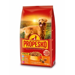 Sausas šunų maistas PROPESKO Dog Vitality su paukštiena ir jautiena, 10 kg Sausas šunų maistas PROPESKO Dog Vitality su paukštiena ir jautiena, 10 kg