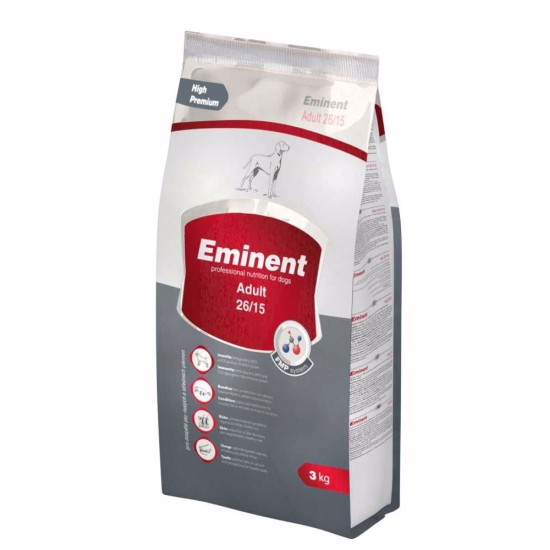 Sausas šunų maistas Eminent Dog Adult su paukštiena, 3 kg