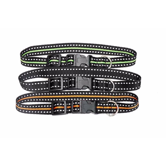 Antkaklis dirželis atspindintis susiuvimas 2 x 50 cm