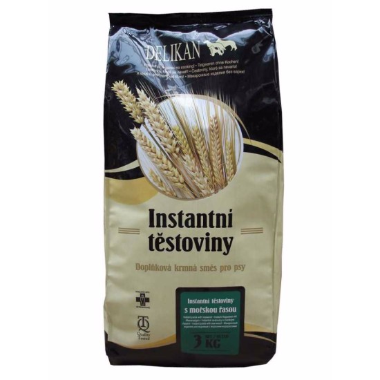 DELIKAN makaronai su jūros dumbliais 3 kg