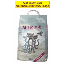 MIKEŠ Premium baltas sušokantis 10 kg