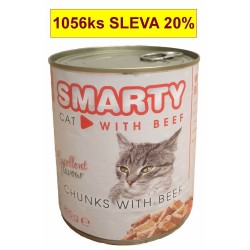 SMARTY Cat Jautienos gabalėliai konservas 810 g