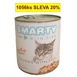 SMARTY Cat Žuvis gabalėliai skardine 810 g