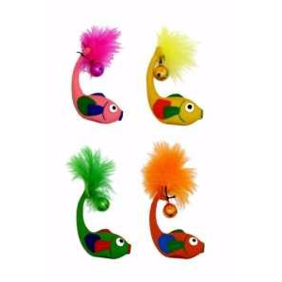 Žaislas žuvytė su varpeliu