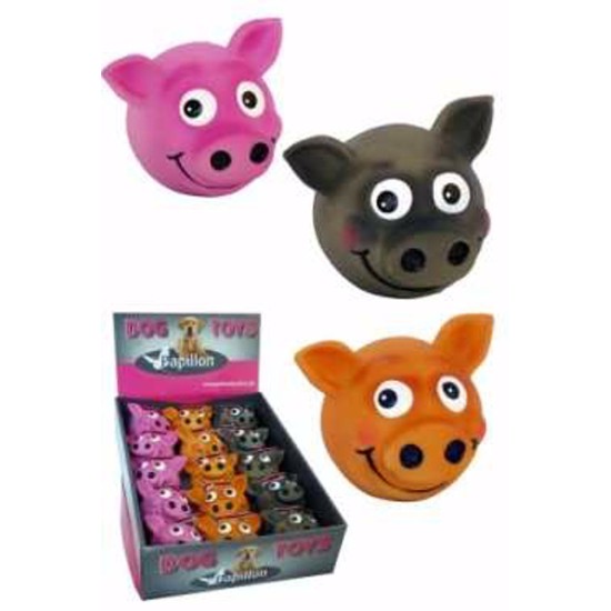 Kamuolys piggy pilnas lateksas 9 cm