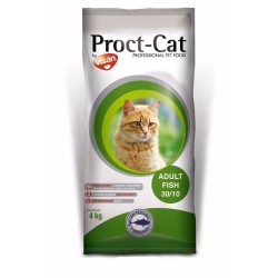 Sausas kačių maistas Proct-Cat Adult Fish su žuvimi, 4 kg