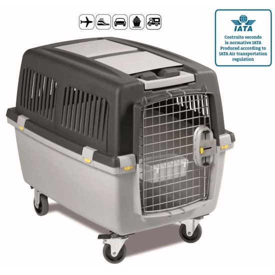 Gulliver IATA 6 transportavimo narvas, 92x64x66cm, pilkas