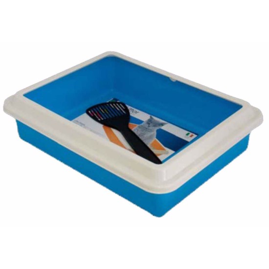 Tualetas su ratlankiu ir kaušeliu