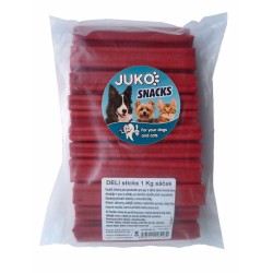 Deli lazdelės Jautienos JUKO Užkandžiai 1 kg (apie 30 vnt.)