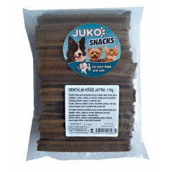 Dantų kryžminis kepenys JUKO Užkandžiai 1 kg (apie  42 - 51 vnt.)