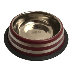 Dubenėlis iš nerūdijančio plieno stabili spalva violetinė 0,8 l