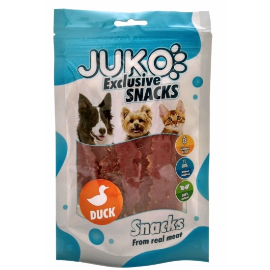 JUKO Užkandžiai Dry Anties trūkčiojimas 70 g