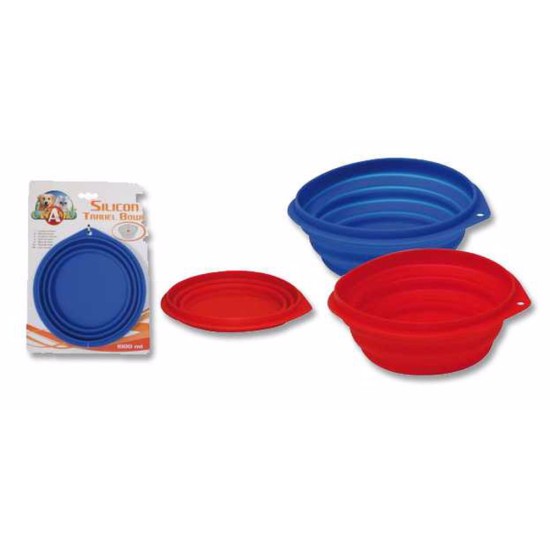 Kelioninis dubuo silikoninis sulankstomas Croci 1 l