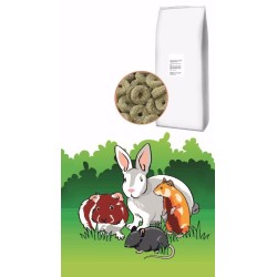 Liucernos žiedai triušiams ir graužikams 12 kg