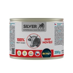 IRONpet Silver Dog su jautiena 100% mėsa konservas 200 g IRONpet Silver Dog su jautiena 100% mėsa konservas 200 g