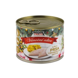 FALCO vištienos krūtinėlė su bulvėmis salotomis kalėdinė konservuota 200 g