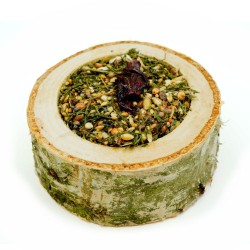 Kumpis-Stake Beržas pica su sėklomis - maža