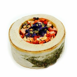 Kumpis-Stake Beržas pica su daržovėmis - maža