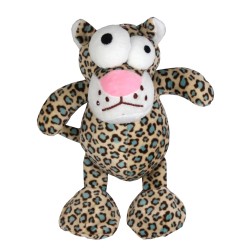 Leopardas pliušas didelėmis akimis