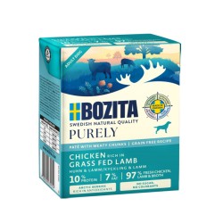 Konservai katėms Bozita Purely Dog pâté su vištiena ir ėriena GF, 370 g Konservai katėms Bozita Purely Dog pâté su vištiena ir ėriena GF, 370 g