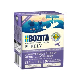 Konservai jauniems šunims Bozita Purely Dog Puppy & Junior su kalakutiena ir vištiena, 370 g Konservai jauniems šunims Bozita Purely Dog Puppy & Junior su kalakutiena ir vištiena, 370 g