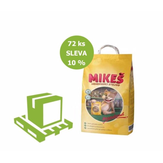 MIKEŠ Standartinis sulipimas 10 kg (padėklas 72 vnt) NUOLAIDA 7 %