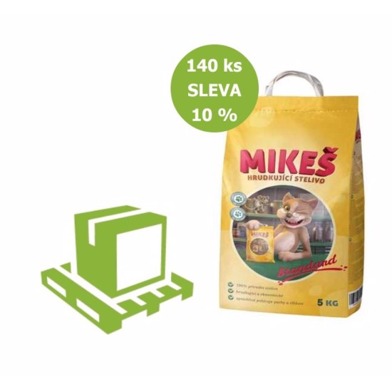 MIKEŠ Standartinis gumbimas 5 kg (padėklas 140 vnt) NUOLAIDA 7 %