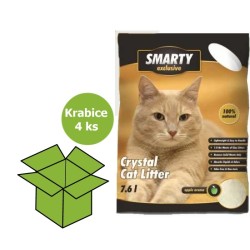 SMARTY išskirtinis silikatinis kraikas 7,6 l (4 vnt) NUOLAIDA 15 %