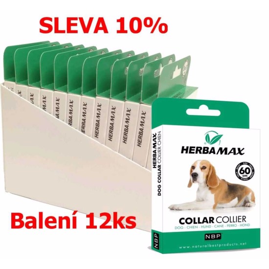 Herba Max Antkaklis Suniui atbaidantis antkaklis, šuo 60 cm (12 vnt) NUOLAIDA 10 % Herba Max Antkaklis Suniui atbaidantis antkaklis, šuo 60 cm (12 vnt) NUOLAIDA 10 %
